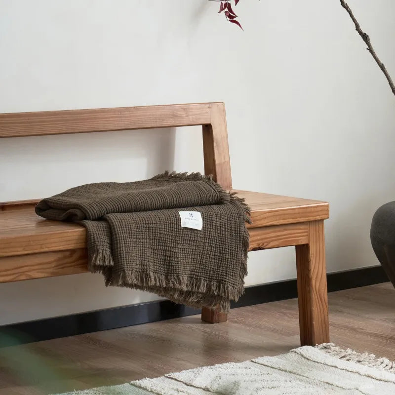 100% Cotton Throw Blanket | Comfy Covers