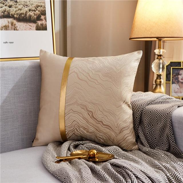 18x18 Bronze Silk Pillow Covers | Comfy Covers