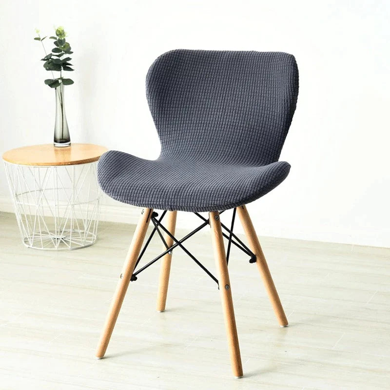 Charcoal Grey Butterfly Chair Covers | Comfy Covers