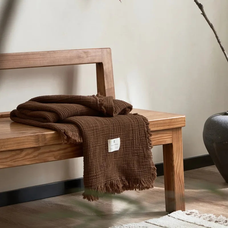 Chocolate Brown Throw Blanket | Comfy Covers