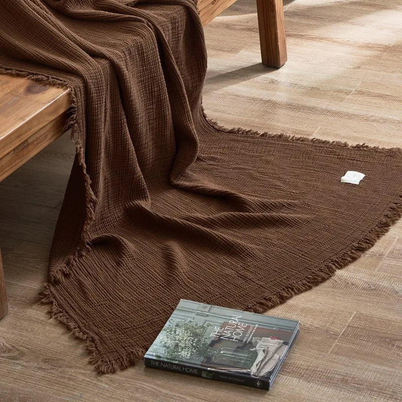 Chocolate Brown Throw Blanket | Comfy Covers