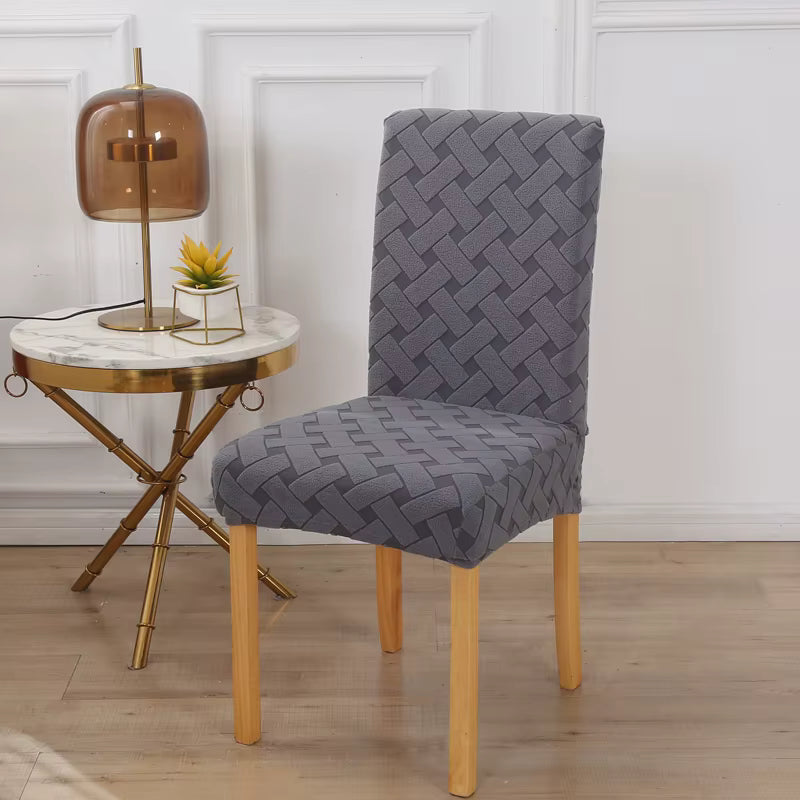 Dark Grey Chair Covers | Comfy Cover