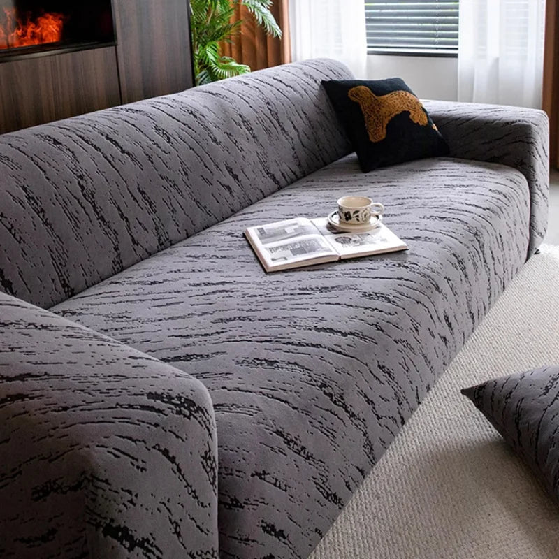 Dark Gray Velmon Sofa Cover | Comfy Covers