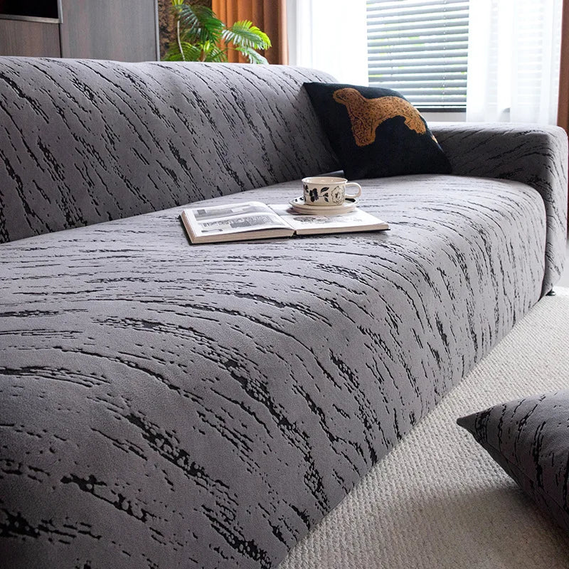 Dark Gray Velmon Sofa Cover | Comfy Covers