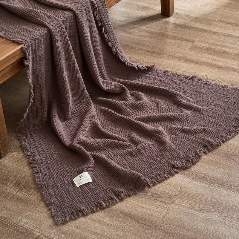 Mauve Throw Blanket | Comfy Covers