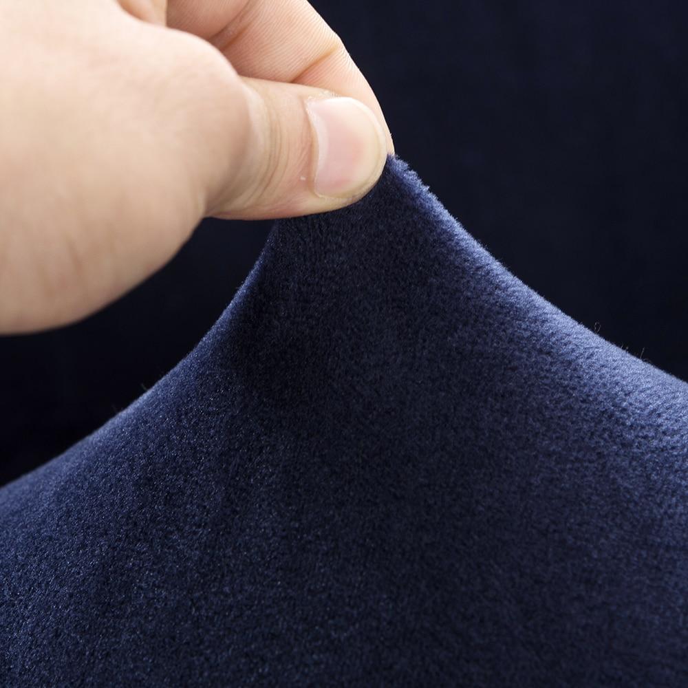 Navy Blue Velvet Armchair Covers | Comfy Covers