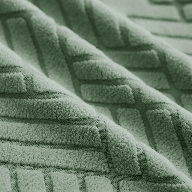 Nolin Almond Green Barrel Chair Cover | Comfy Covers