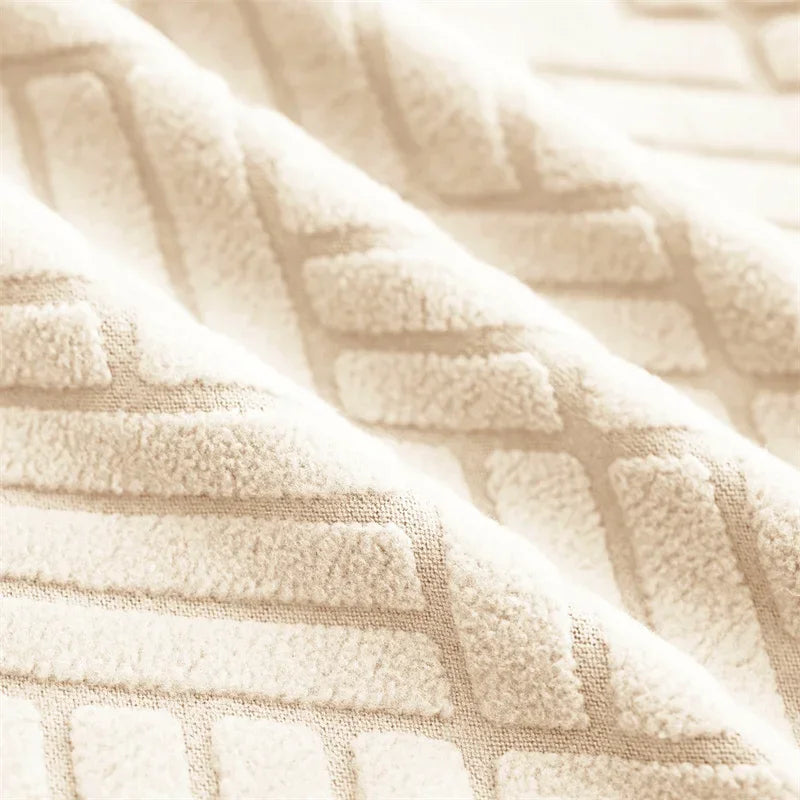 Nolin Beige Barrel Chair Cover | Comfy Covers