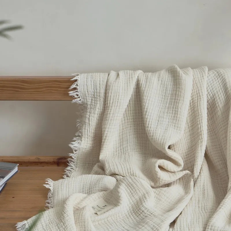 Off White Throw Blanket | Comfy Covers