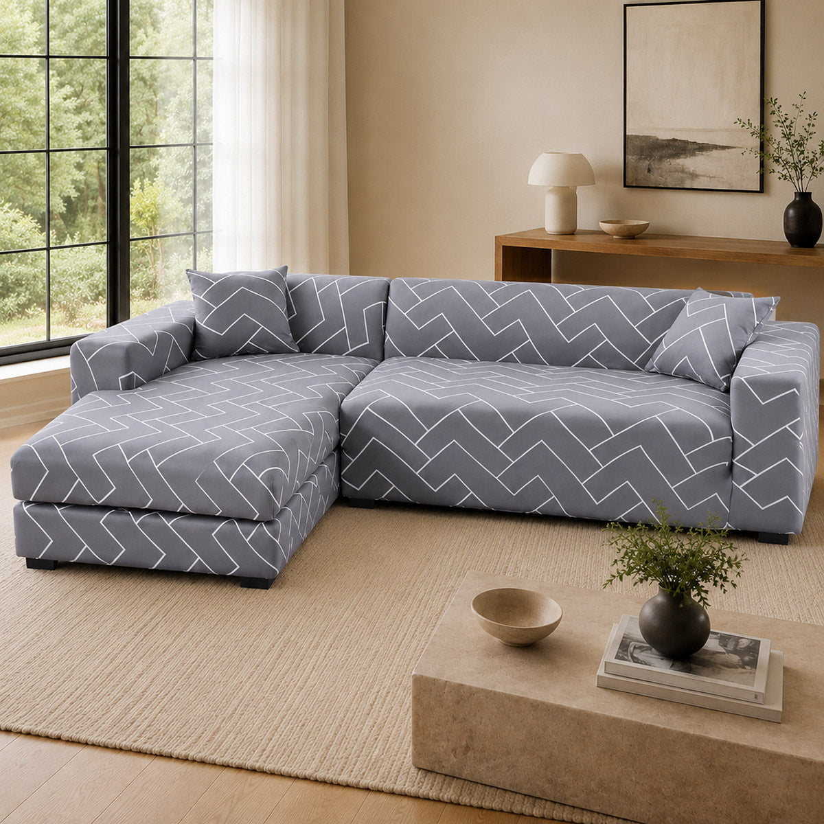 Slipcover Sectional Sofa | Comfy Covers