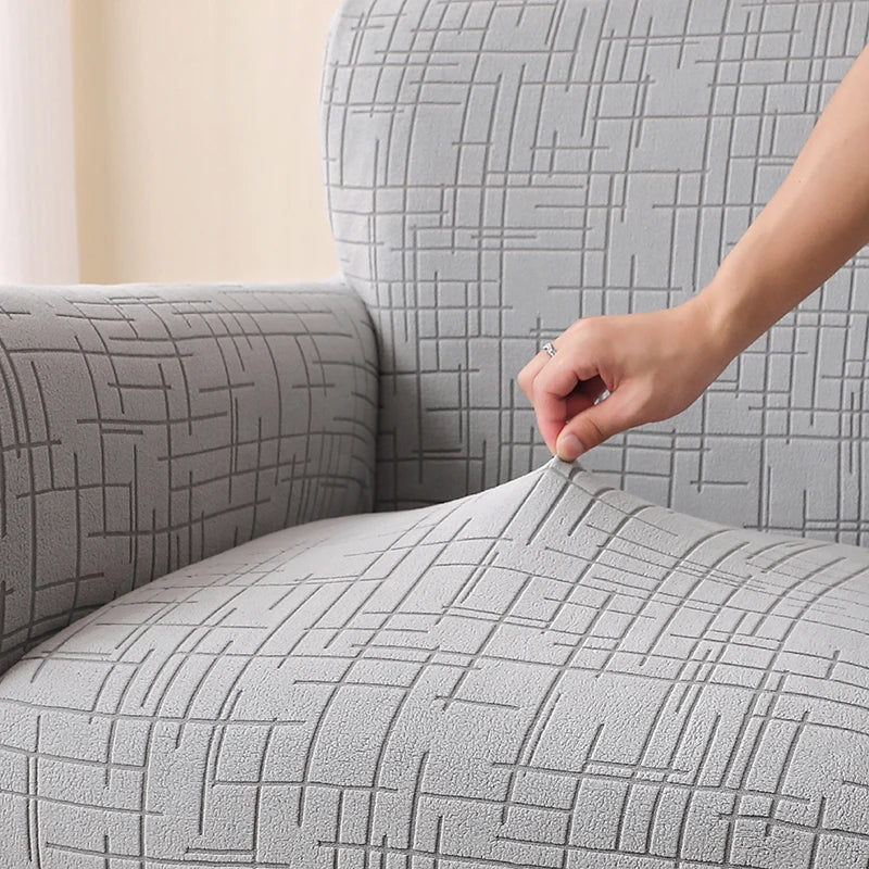 Varnel Light Gray Armchair Cover | Comfy Covers