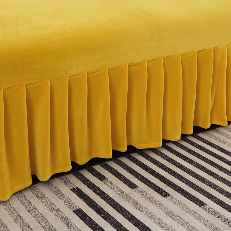 Velvet Yellow Futon Cover | Comfy Covers