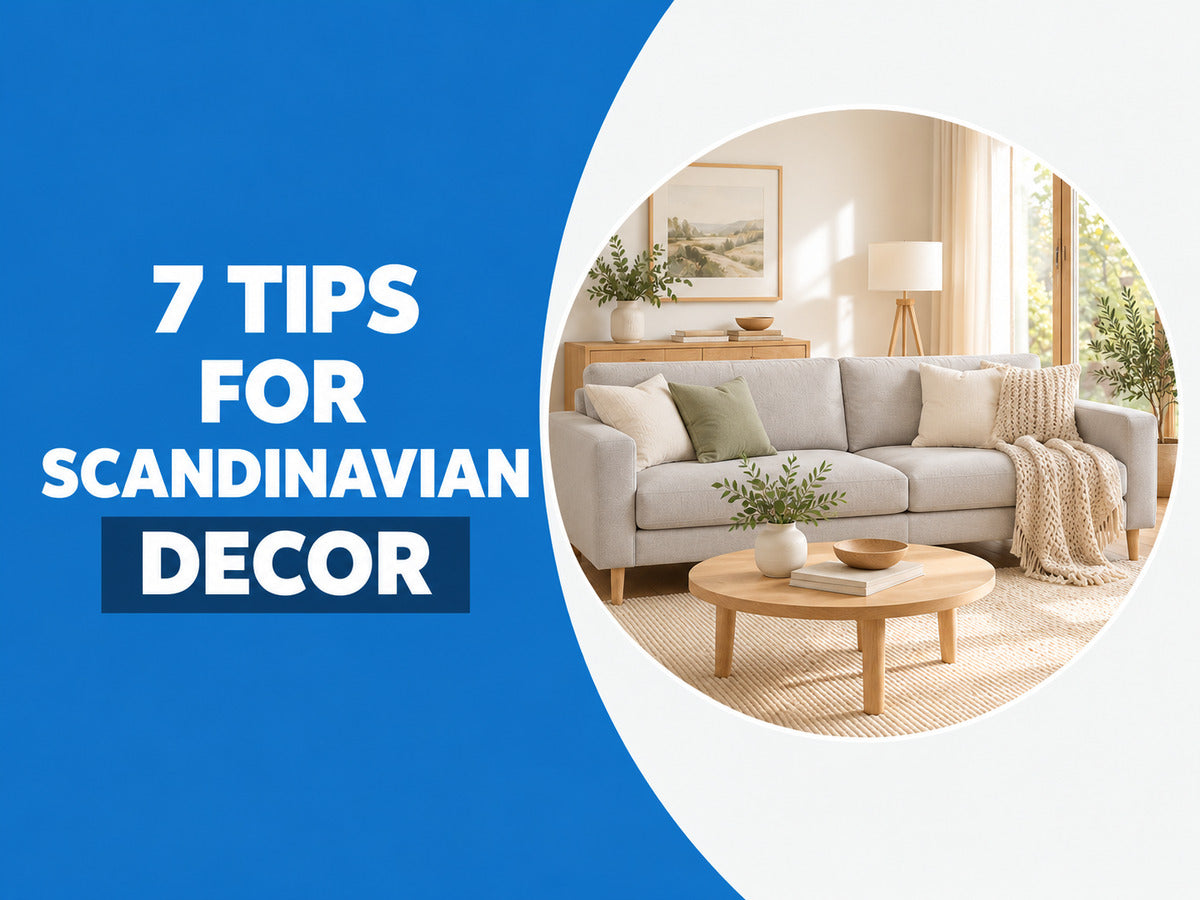 7 tips for Scandinavian decor with a bright neutral living room