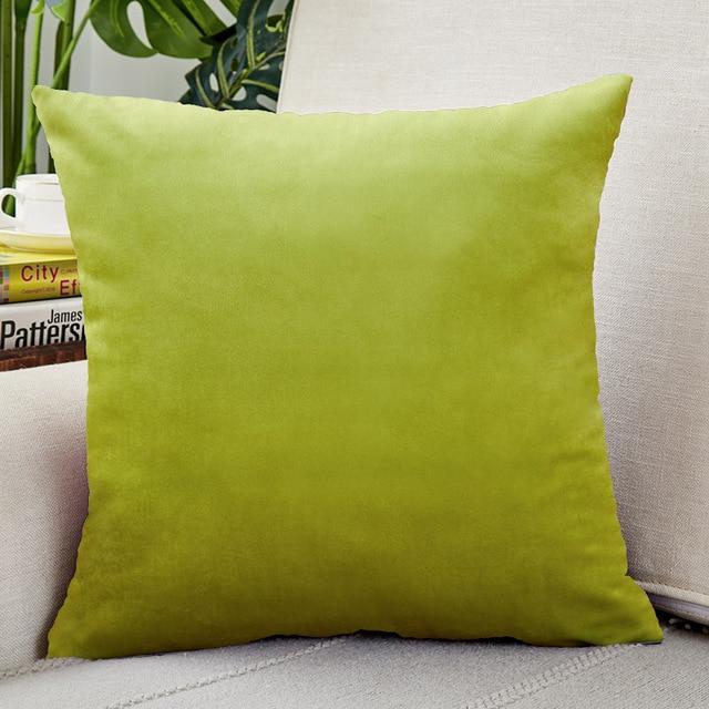 12x20 Apple Green Velvet Pillow Covers | Comfy Covers