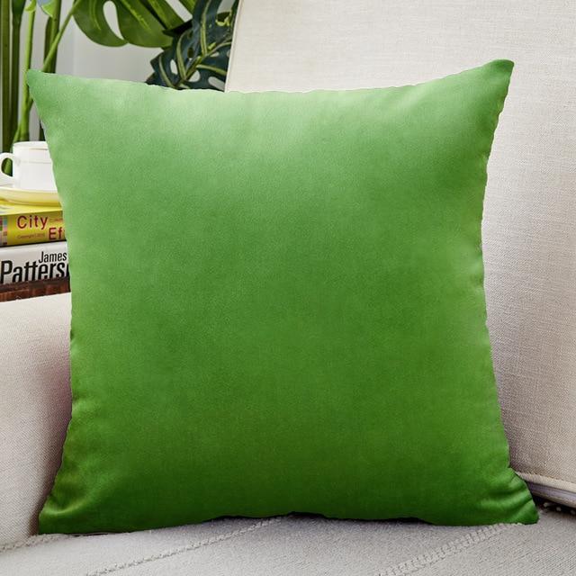 12x20 Green Velvet Pillow Covers | Comfy Covers
