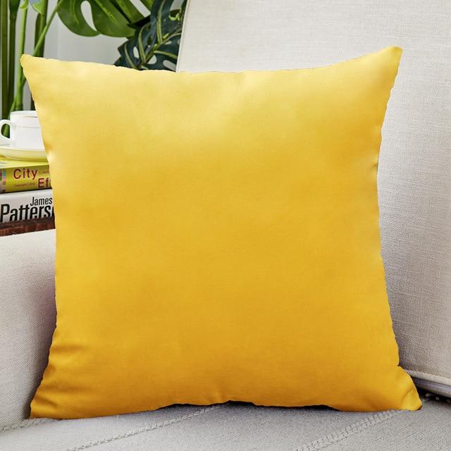12x20 Yellow Velvet Pillow Covers | Comfy Covers