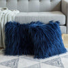 18x18 Blue Fleece Pillow Covers