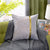 18x18 Light Grey Silk Pillow Covers | Comfy Covers