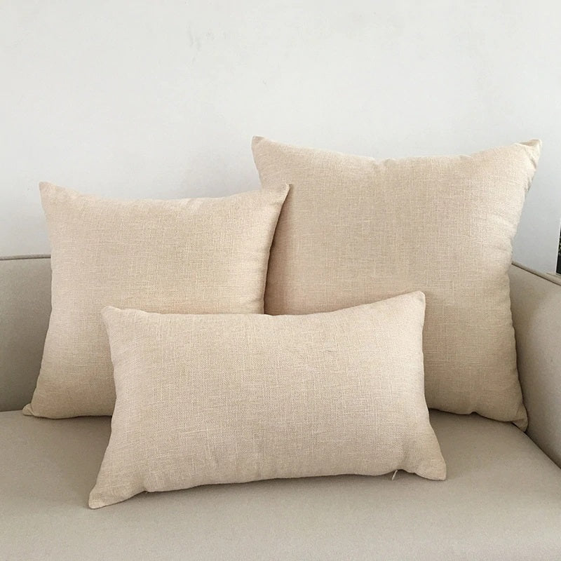 Beige Pillow Covers 18x18 | Comfy Covers