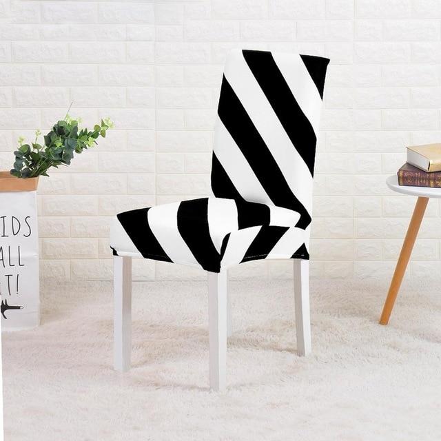 Black And White Chair Covers | Comfy Covers