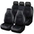 Black Leather Car Seat Covers | Comfy Covers