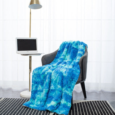 Blue And White Throw Blanket | Comfy Covers