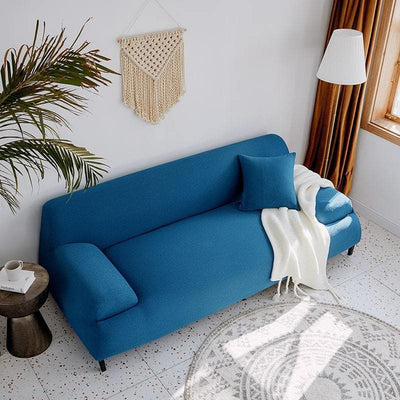 Blue Waterproof Couch Cover