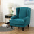 Blue Wingback Chair Covers | Comfy Covers