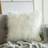 18x18 White Fleece Pillow Covers