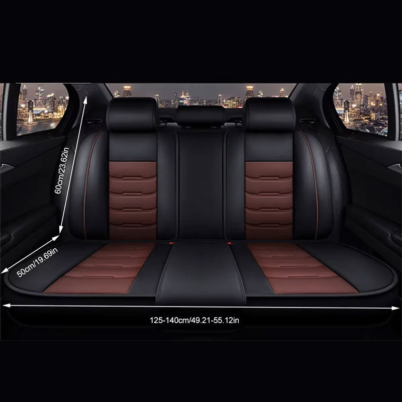 Brown Leather Car Seat Covers | Comfy Covers