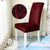 Burgundy Chair Covers | Comfy Covers