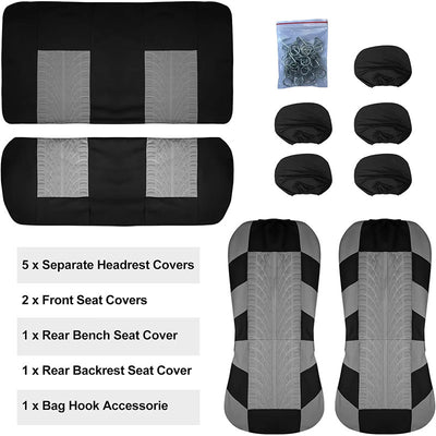 Car Black Seat Covers | Comfy Covers