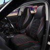 Black and Red Car Seat Covers For Cars | Comfy Covers