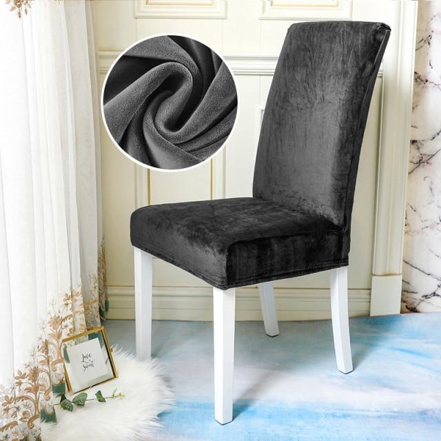 Chair Covers Black | Comfy Covers