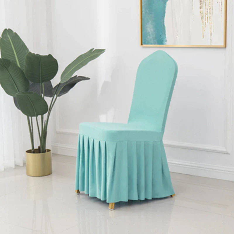 Tiffany Blue Wedding Chair Cover | Comfy Covers