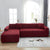 Chaise Sectional Couch Covers | Comfy Covers