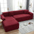 Chaise Sectional Couch Covers | Comfy Covers