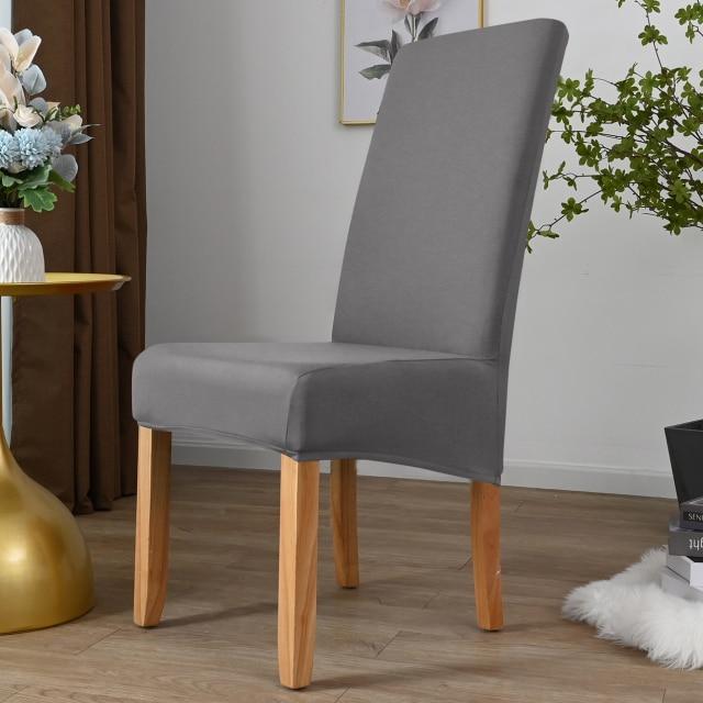 Large Charcoal Grey Chair Cover | Comfy Covers