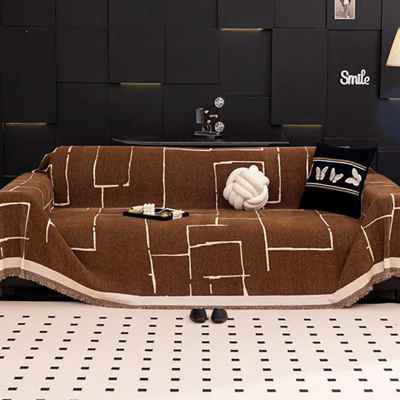 Linova Brown Throw Blanket