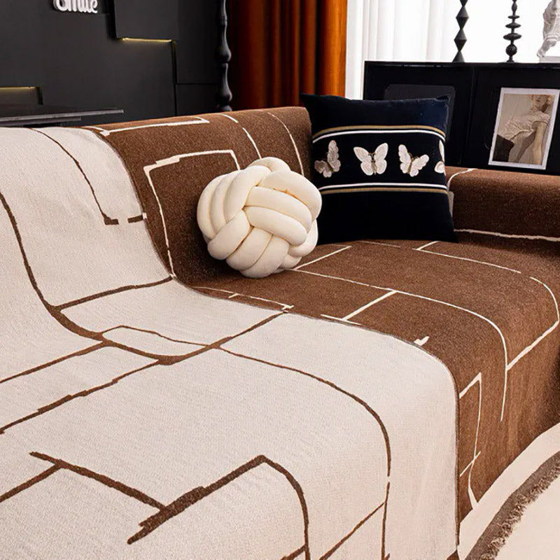 Linova Brown Throw Blanket