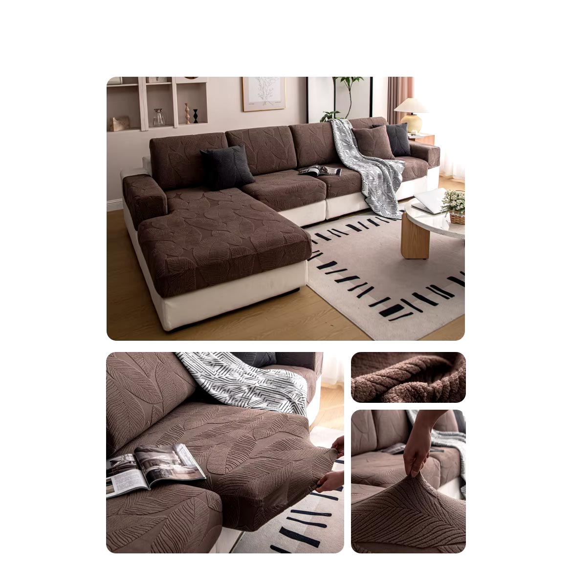 Couch Seat Cushion Covers | Comfy Covers