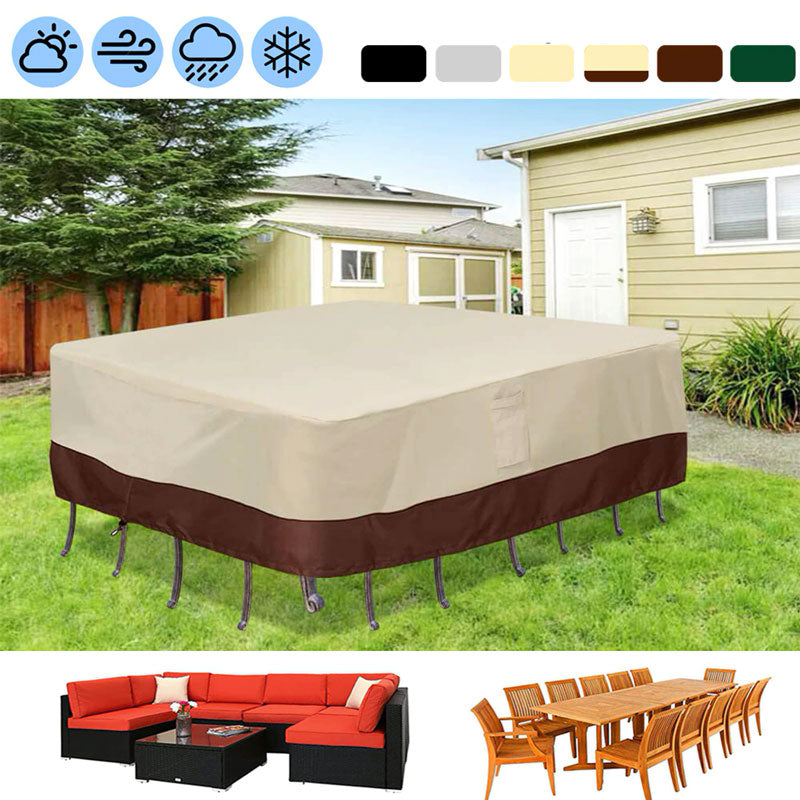 Brown and Beige Covers For Patio Furniture