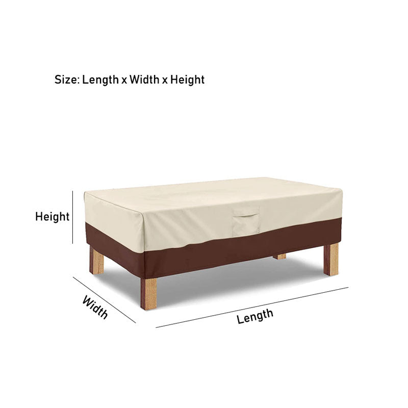 Brown and Beige Covers For Patio Furniture