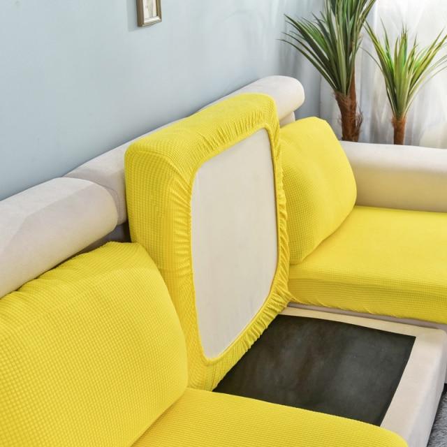 Elastic Couch Cushion Covers | Comfy Covers