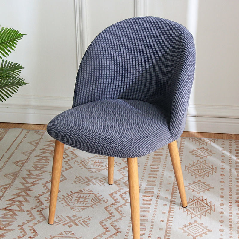 Jacquard Grey Swivel Chair Cover | Comfy Covers