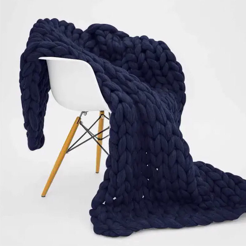 Knit Throw Blanket | Comfy Covers