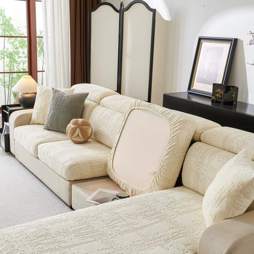 Regalia L-Shaped Couch Cushion Covers | Comfy Covers