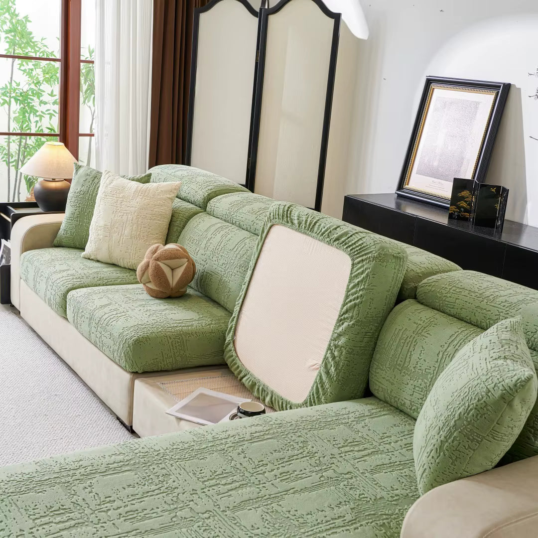 Regalia L-Shaped Couch Cushion Covers | Comfy Covers
