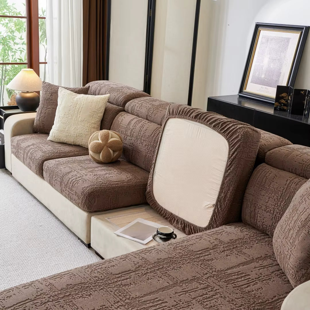 Regalia L-Shaped Couch Cushion Covers | Comfy Covers