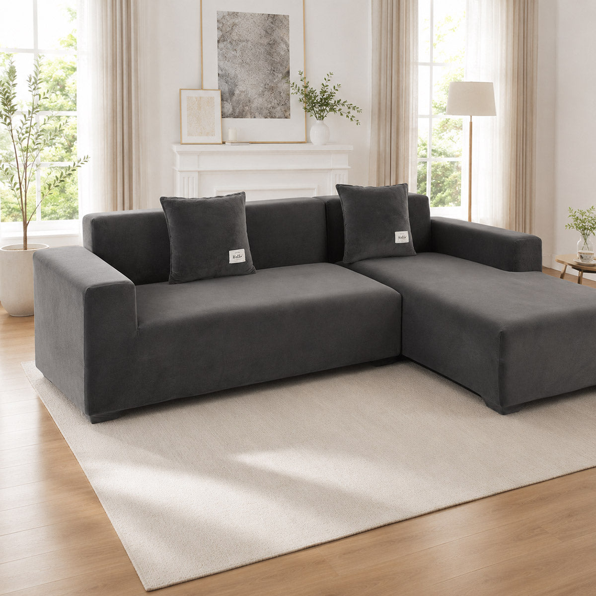 L-Shaped Sectional Couch Covers | Comfy Covers
